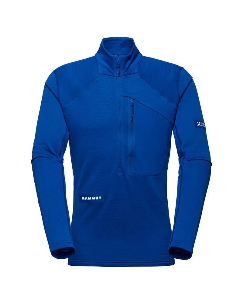 Mammut Herren Fleecejacke EIGER NORDWAND ADVANCED FL HALF ZIP PULL MEN Royalblau