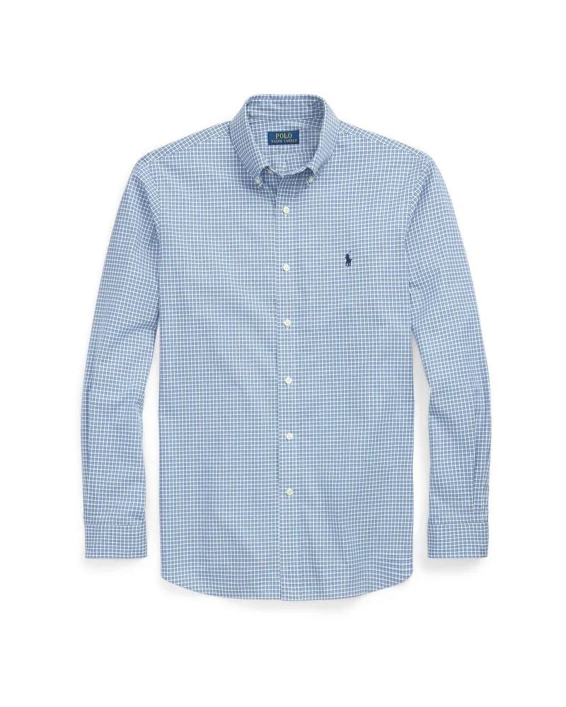 Ralph Lauren Herren Freizeithemd aus Stretch-Popeline Custom Fit Sand