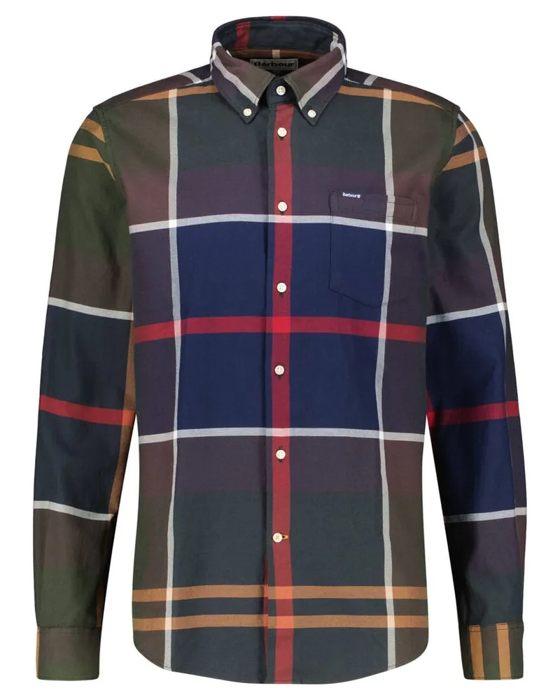 Barbour Herren Hemd DUNOON TAIL Marine