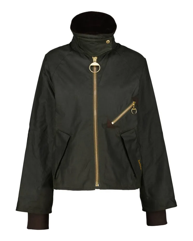 Barbour Damen Übergangsjacke aus gewachster Baumwolle ARLENE WAX Oliv
