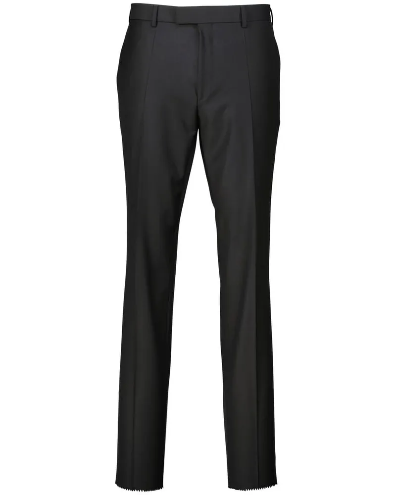 HUGO BOSS Herren Businesshose L-LONE Schwarz