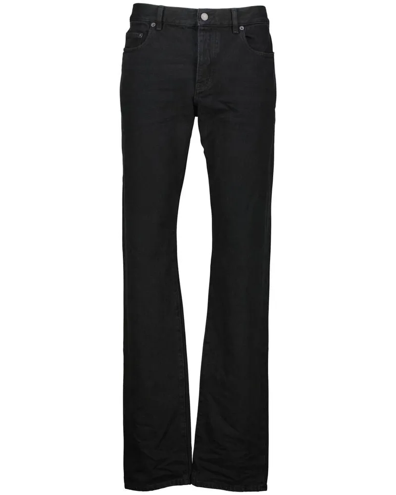 Saint Laurent Herren Jeans aus Baumwolle Anthrazit