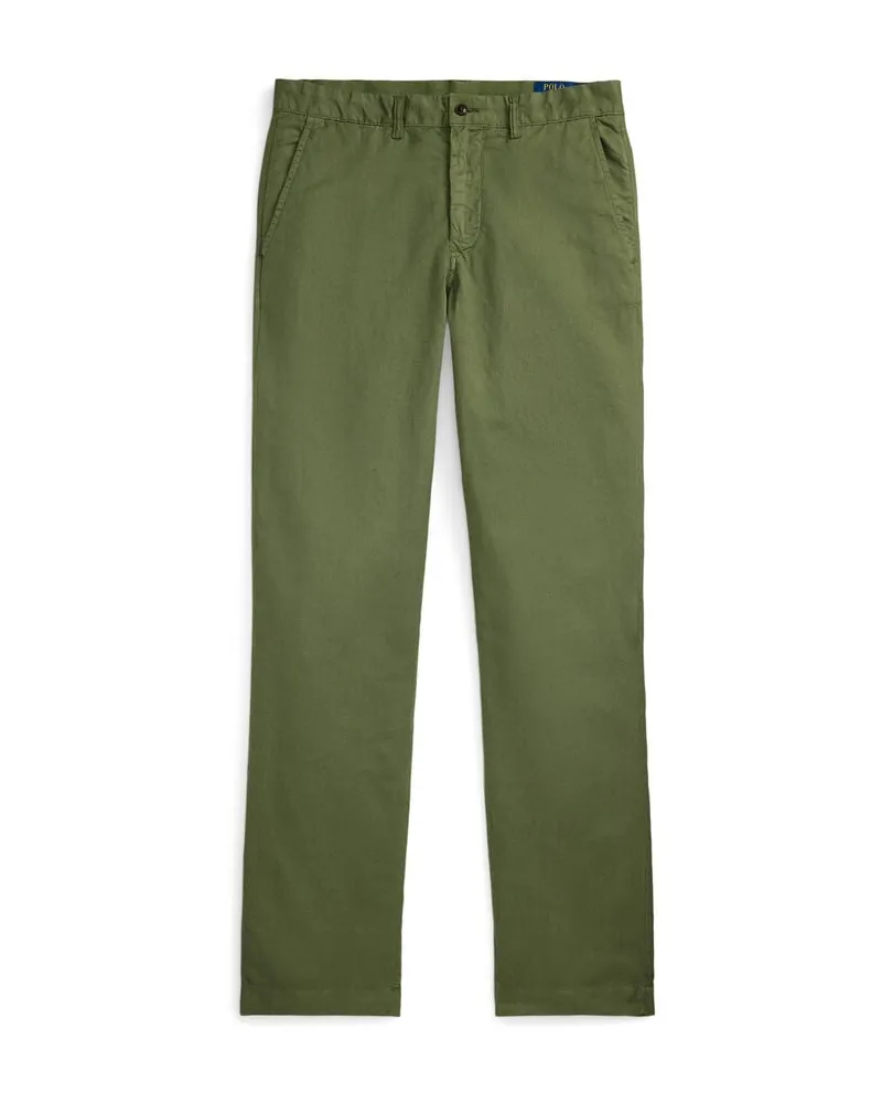 Ralph Lauren Herren Hose mit Leinen Khaki