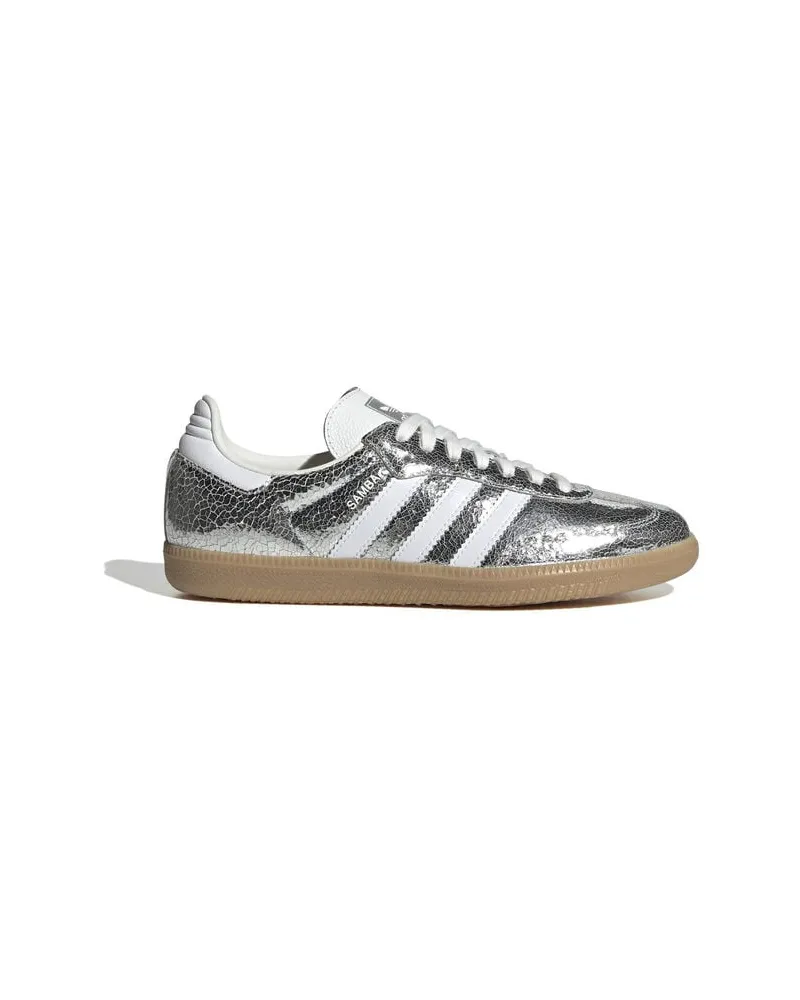 adidas Damen Sneaker SAMBA OG Silber
