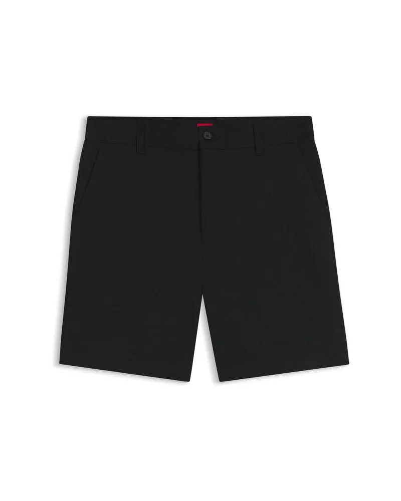 HUGO BOSS Herren Shorts GENAR216S Schwarz