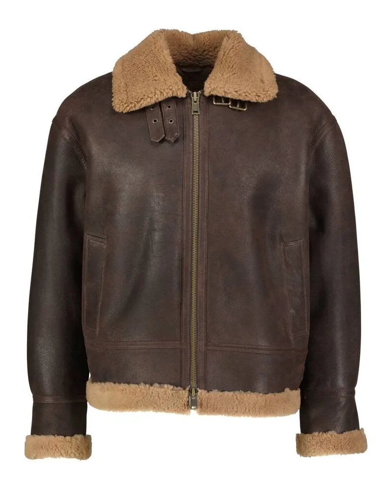 Arma Herren Lederjacke SANO MERINO VINTAGE Braun