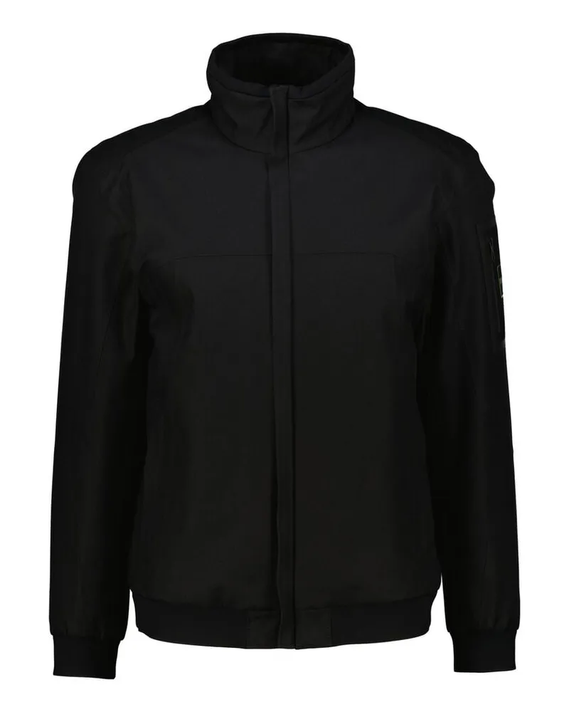 HUGO BOSS Herren Bomberjacke OW_HEXATECH Schwarz
