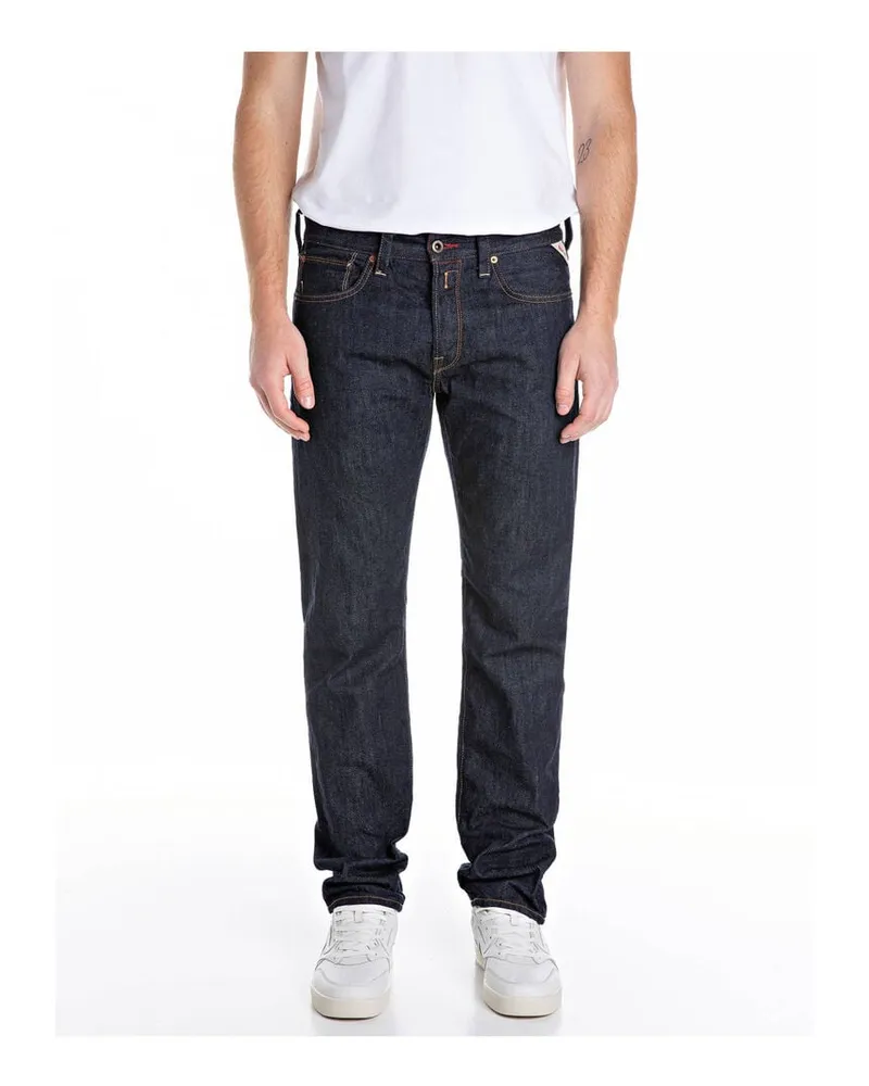 Replay Herren Jeans DERYCK Regular Fit Blueblack