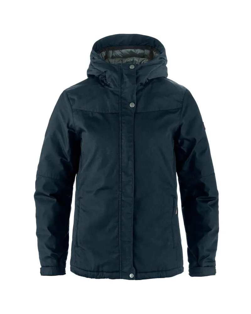 Fjäll Räven Damen Outdoorjacke mit Wattierung STINA PADDED JACKET W Marine