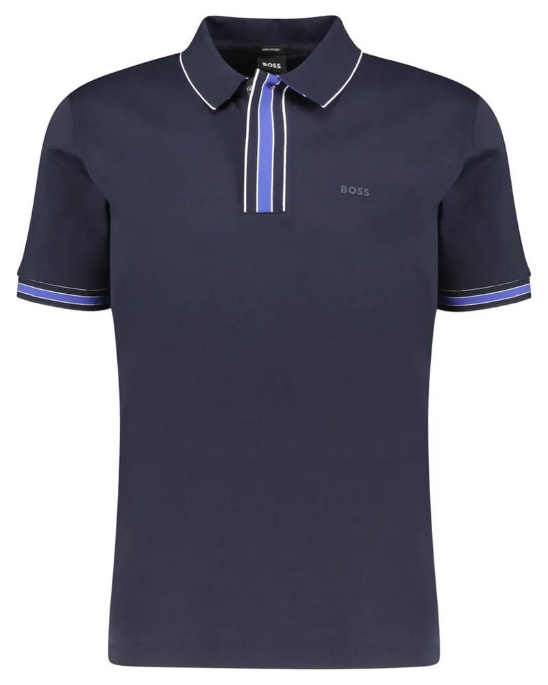 HUGO BOSS Herren Poloshirt PARLAY 125 Marine