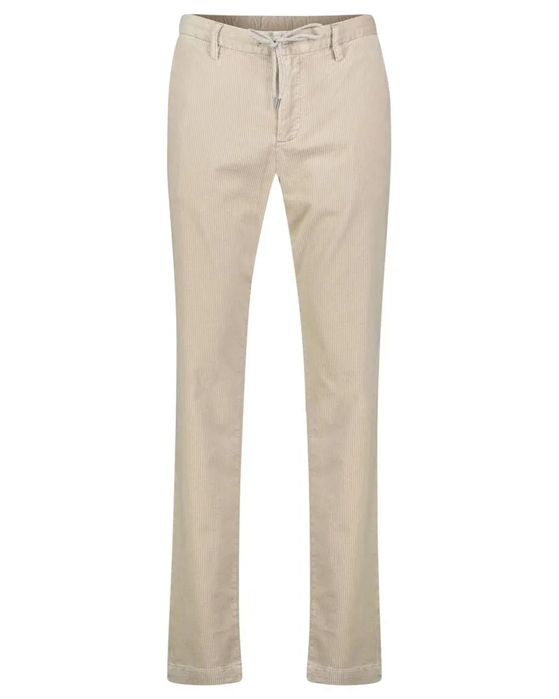 Alberto Herren Cordhose JUMP Slim Fit Beige