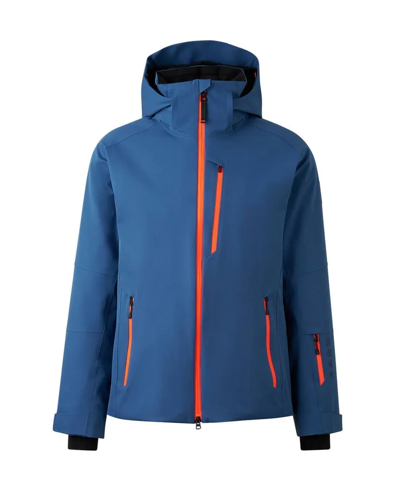 Bogner Fire & Ice Herren Skijacke mit Kapuze EASON Blau