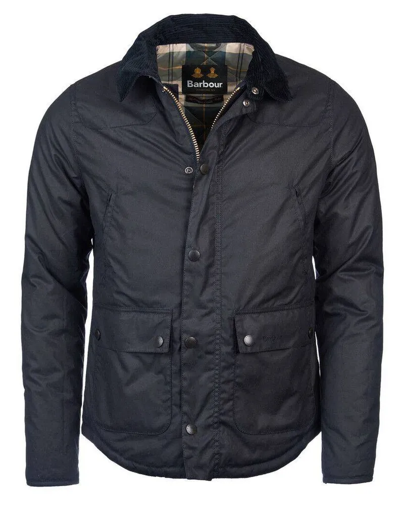 Barbour Herren Jacke REELIN WAX Marine