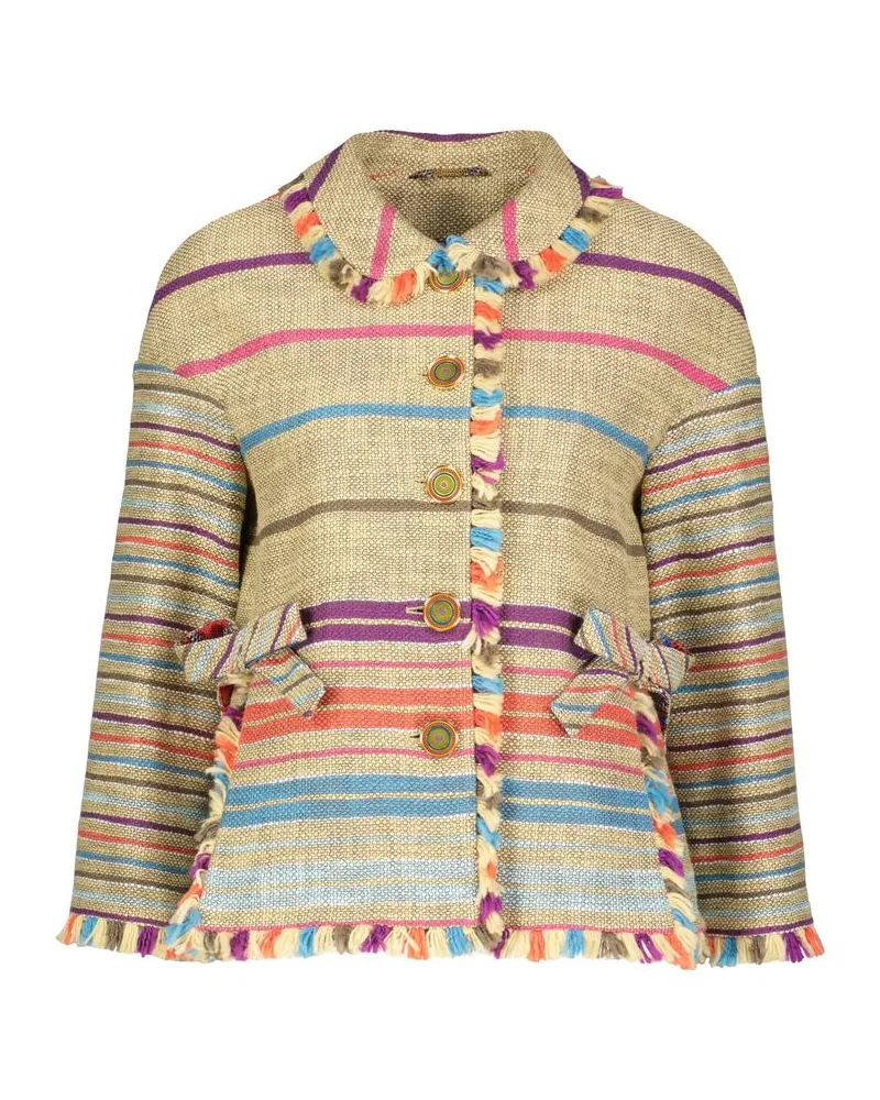 Maison Common Damen Blazer Mehrfarbig