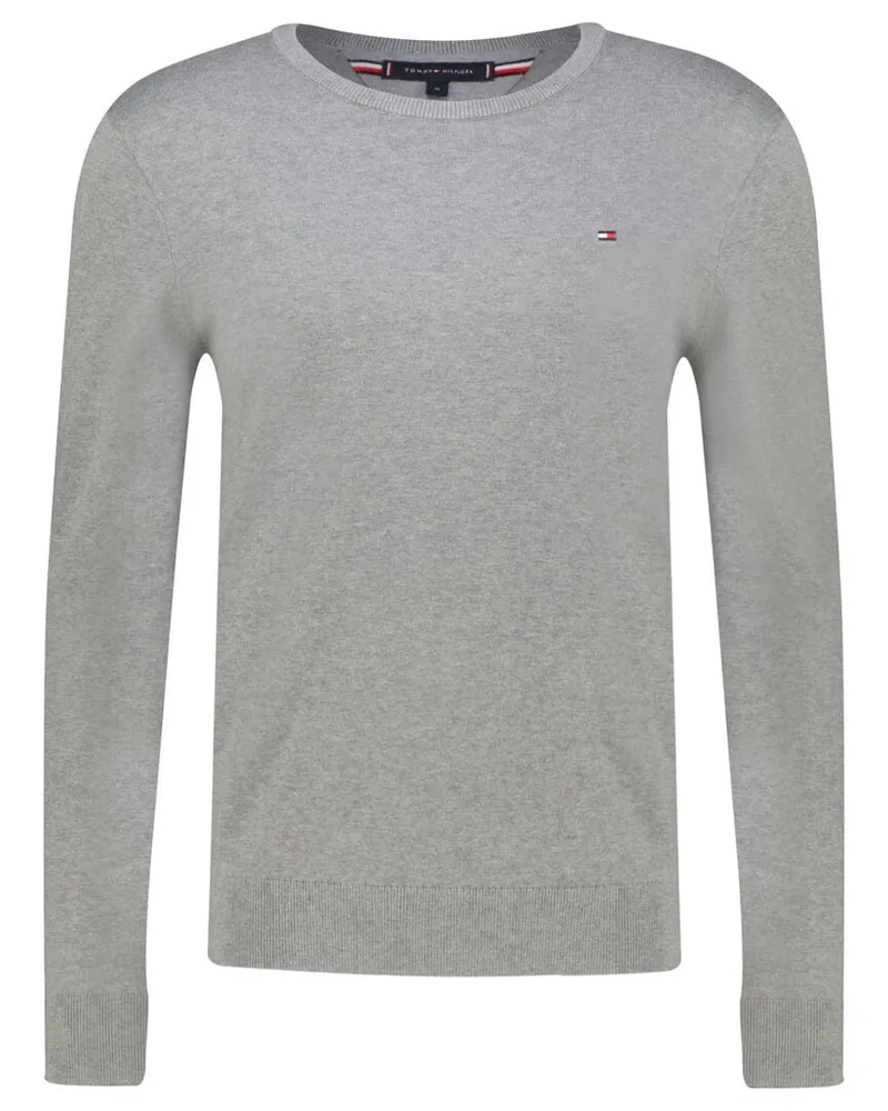 Tommy Hilfiger Herren Pullover aus Baumwolle Grau