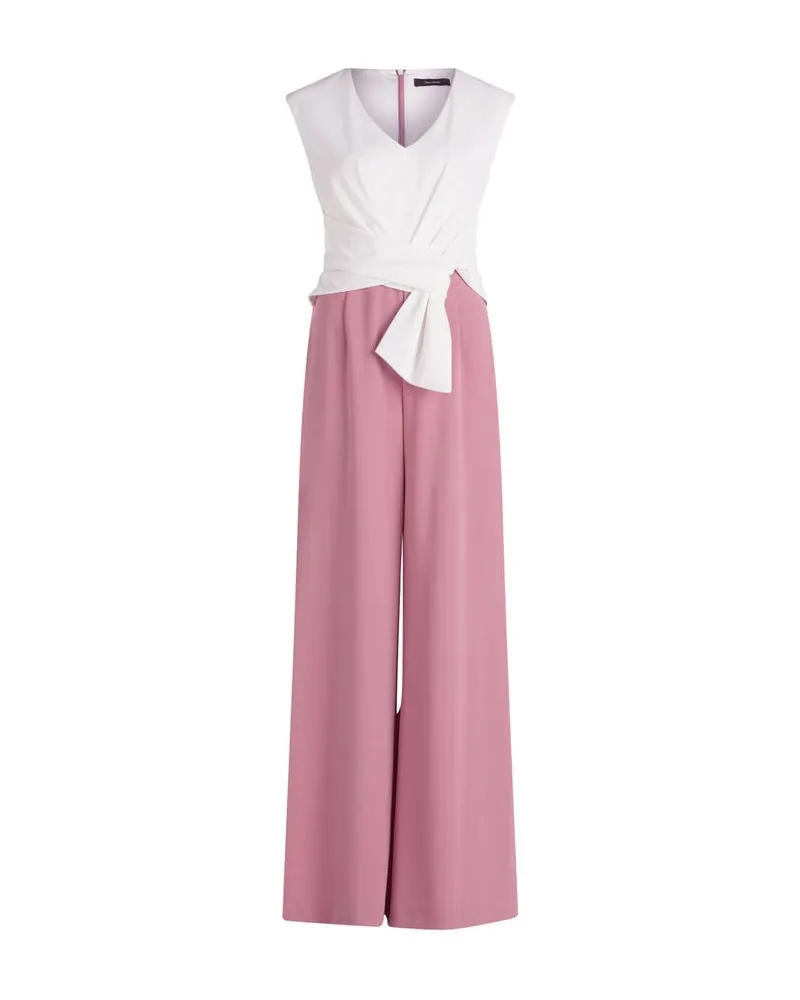 Vera Mont Damen Jumpsuit mit weitem Bein Rose