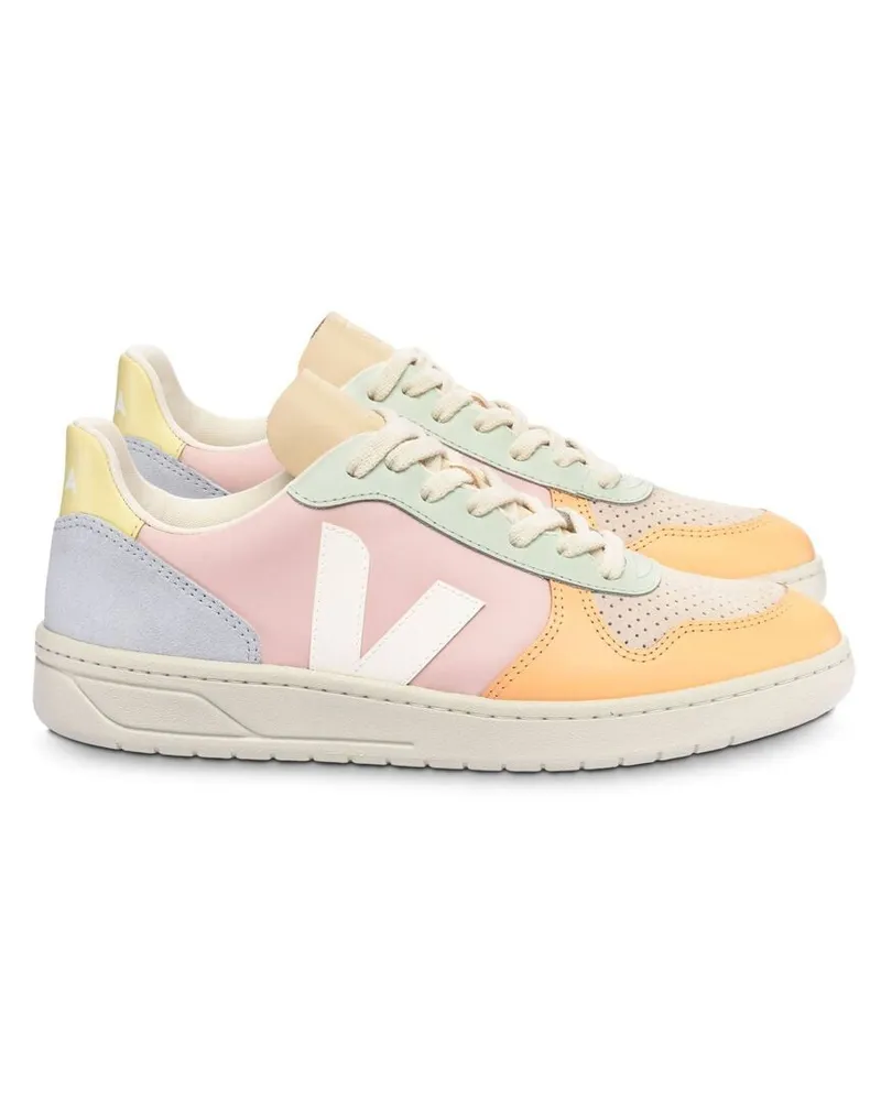 VEJA Damen Sneaker V-10 Mehrfarbig