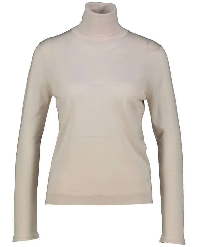 Tom Ford Damen Rollkragenpullover aus Kaschmir-Seiden Mix Offwhite