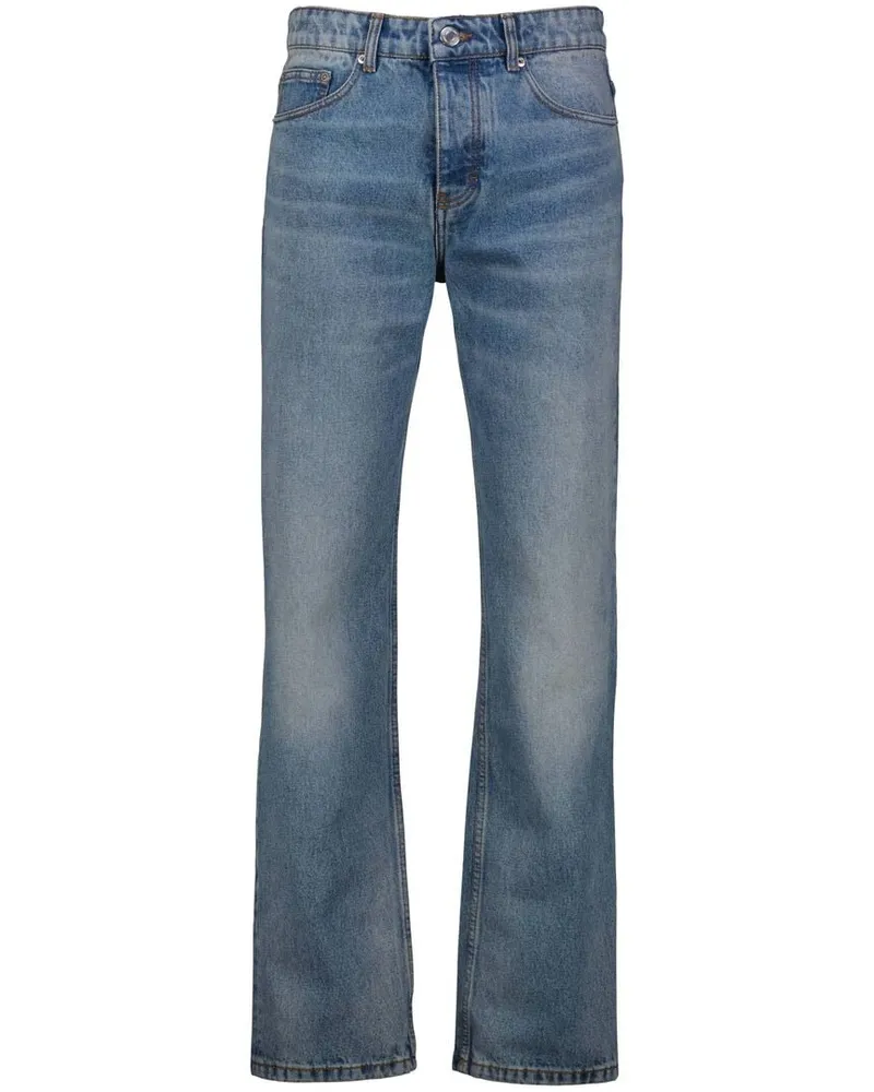 AMI Paris Herren Jeans Classic Fit Blue