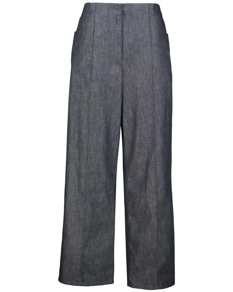 Fendi Damen Jeans aus Baumwolle Blau