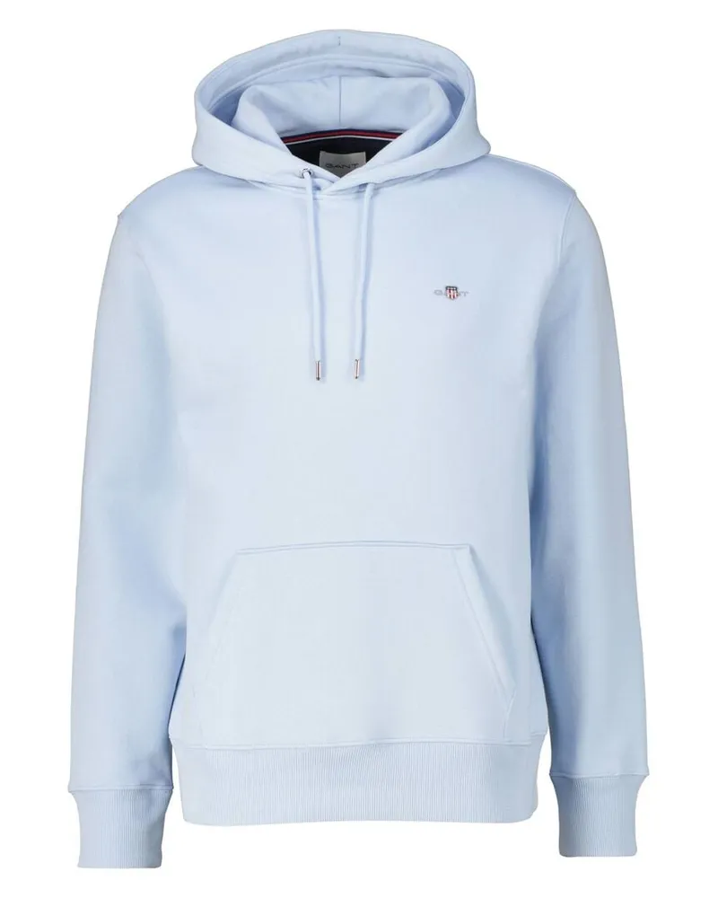 Gant Herren Hoodie SHIELD Regular Fit Bleu