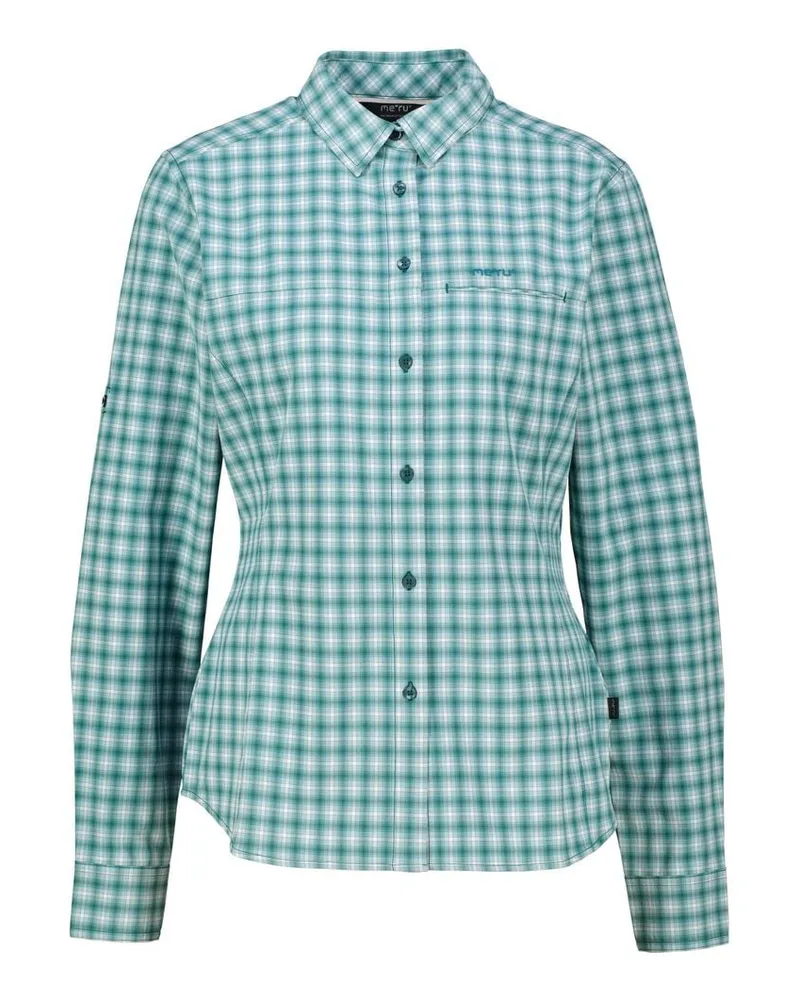 me°ru' Damen Bluse SAUDA Langarm Ocean