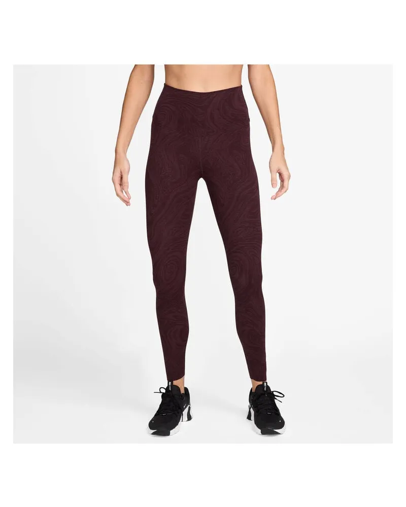 Nike Damen Lauftights ZENVY Burgund