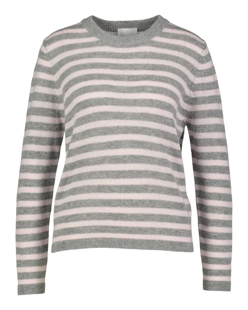 ALLUDE Damen Strickpullover aus Kaschmir und Wolle Rose