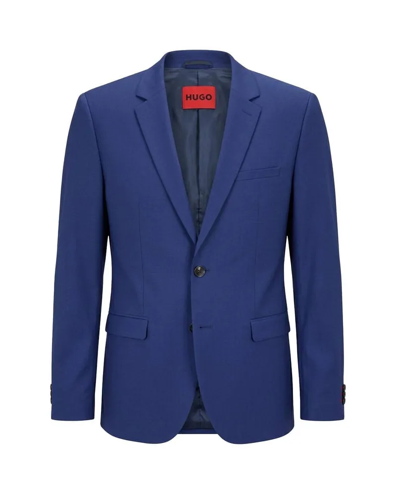 HUGO BOSS Herren Sakko ARTI Extra Slim Fit Blau