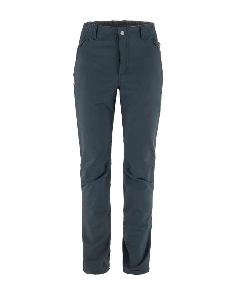 Fjäll Räven Damen Trekkinghose ABISKO WINTER STRETCH TROUSERS Marine