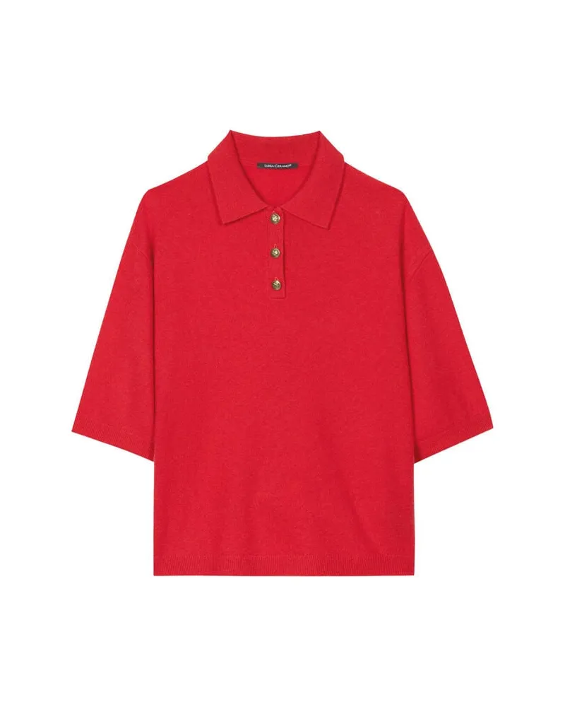 Luisa Cerano Damen Pullover Rot