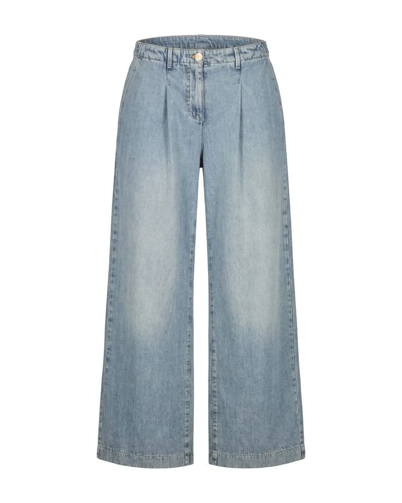 Luisa Cerano Damen Jeans Wideleg Blue