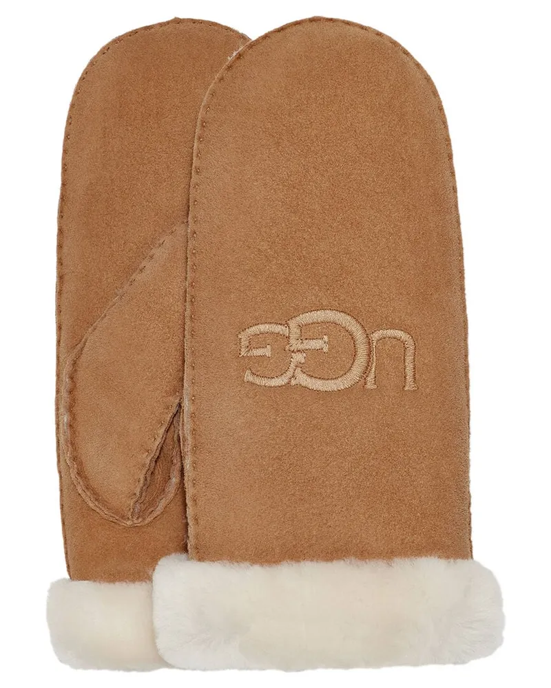 UGG Damen Handschuhe Braun