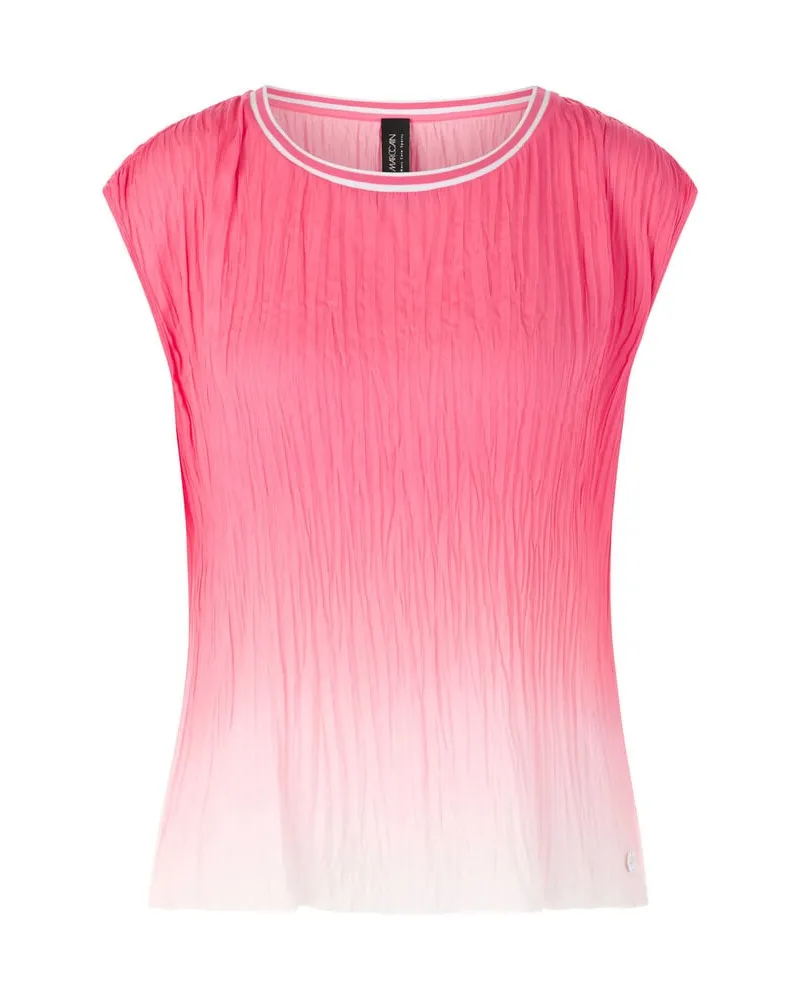Marc Cain Damen Blusenshirt in Knitteroptik Pink