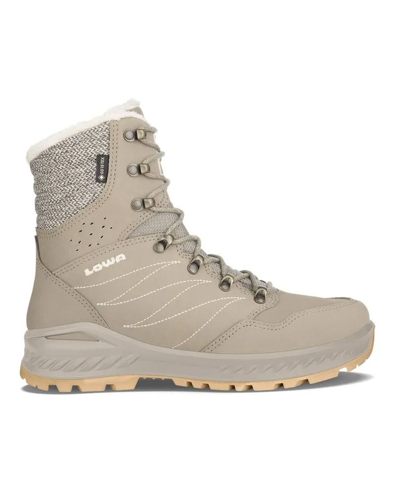 Lowa Damen Wanderstiefel NABUCCO GTX Winterstiefel mit Veloursleder Sand