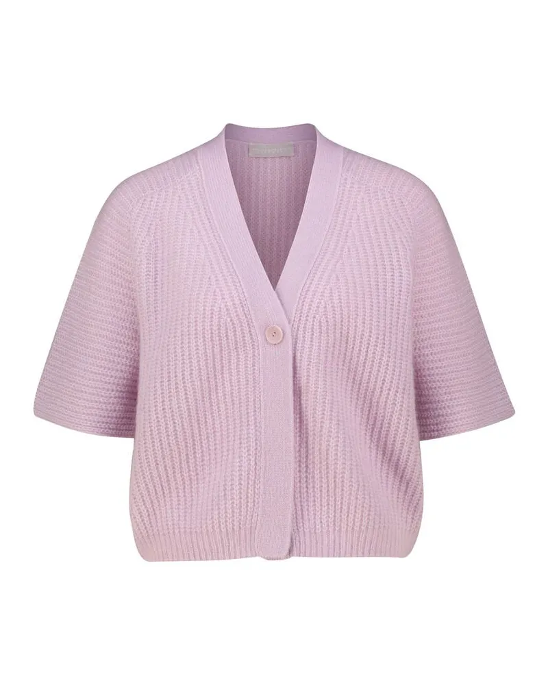 hemisphere Damen Strickjacke mit Kaschmir Lila