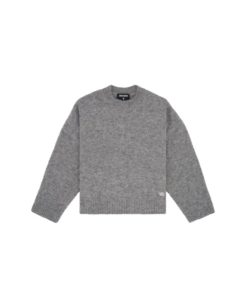 WRSTBHVR Pullover aus Alpaka ENCI V2 SWEATER Grau