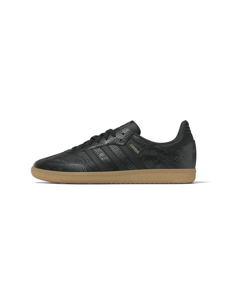 adidas Damen Sneaker Leder SAMBA OG Schwarz