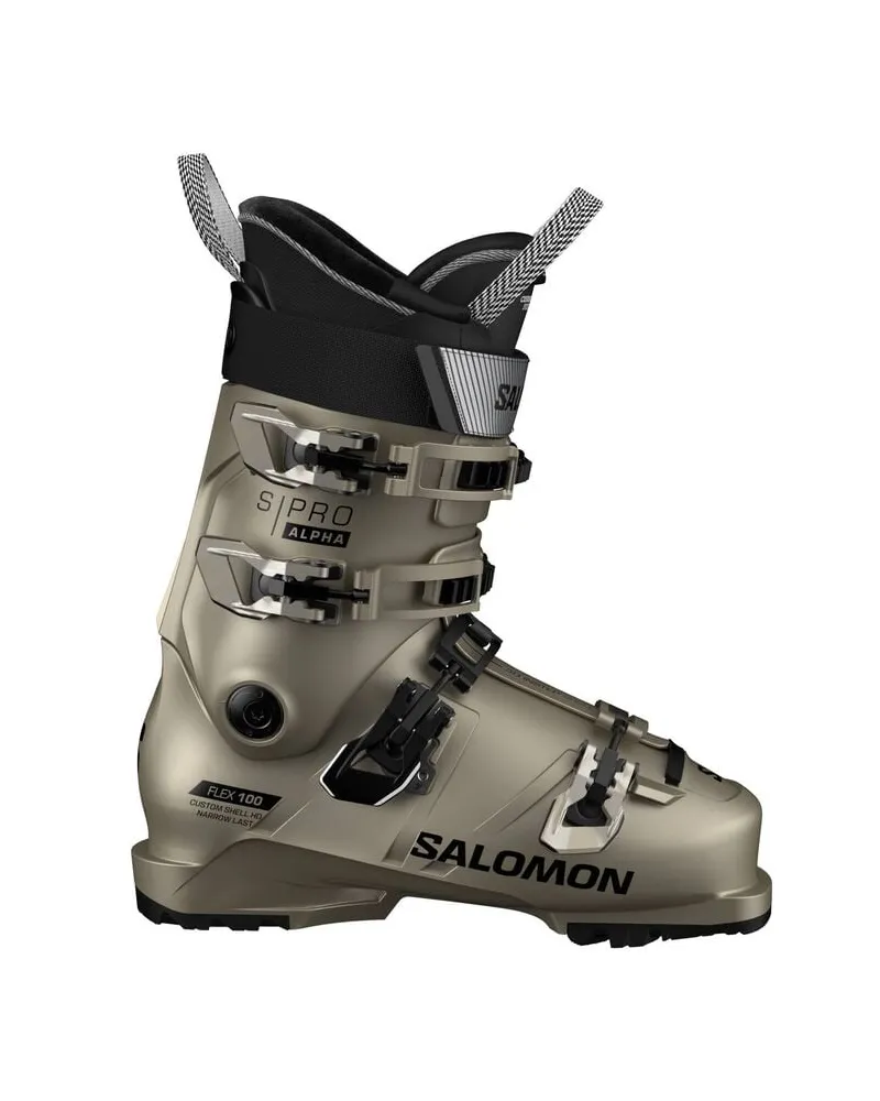 Salomon Damen Skischuhe S/PRO ALPHA 100 GW Bronze