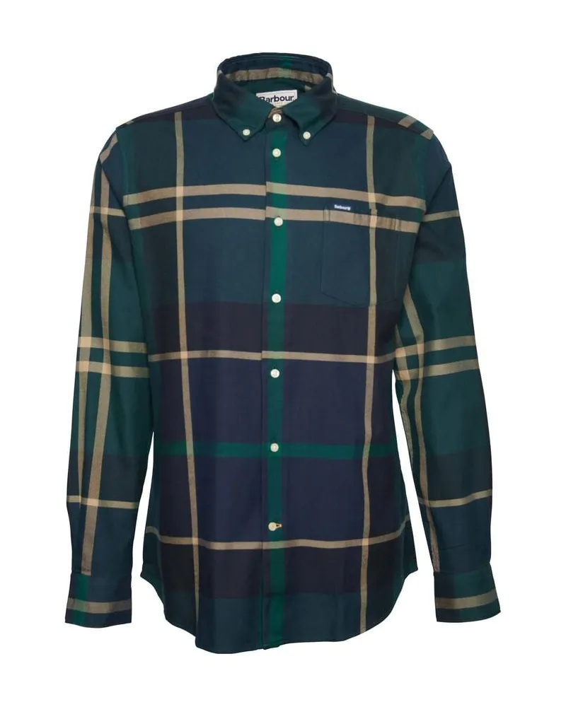 Barbour Herren Hemd DUNOON TAIL Grün