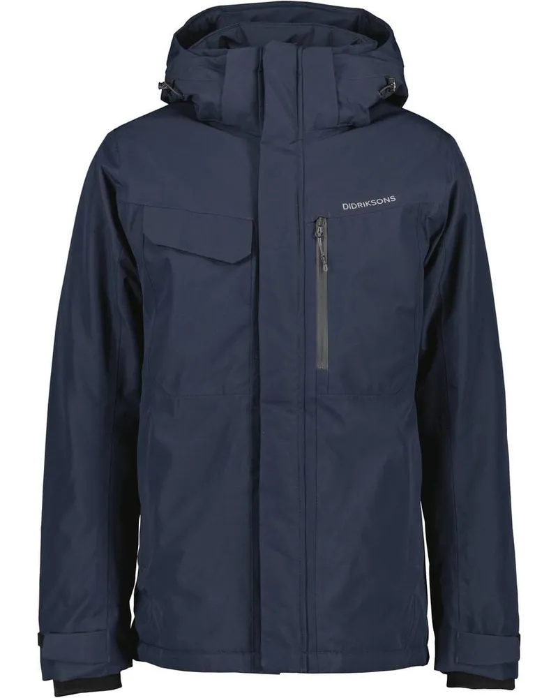 Didriksons 1913 Herren Jacke STEFAN wasserdicht Nachtblau