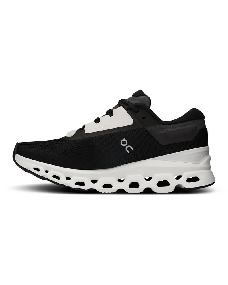 ON Damen Laufschuhe CLOUDSTRATUS 3 Schwarz