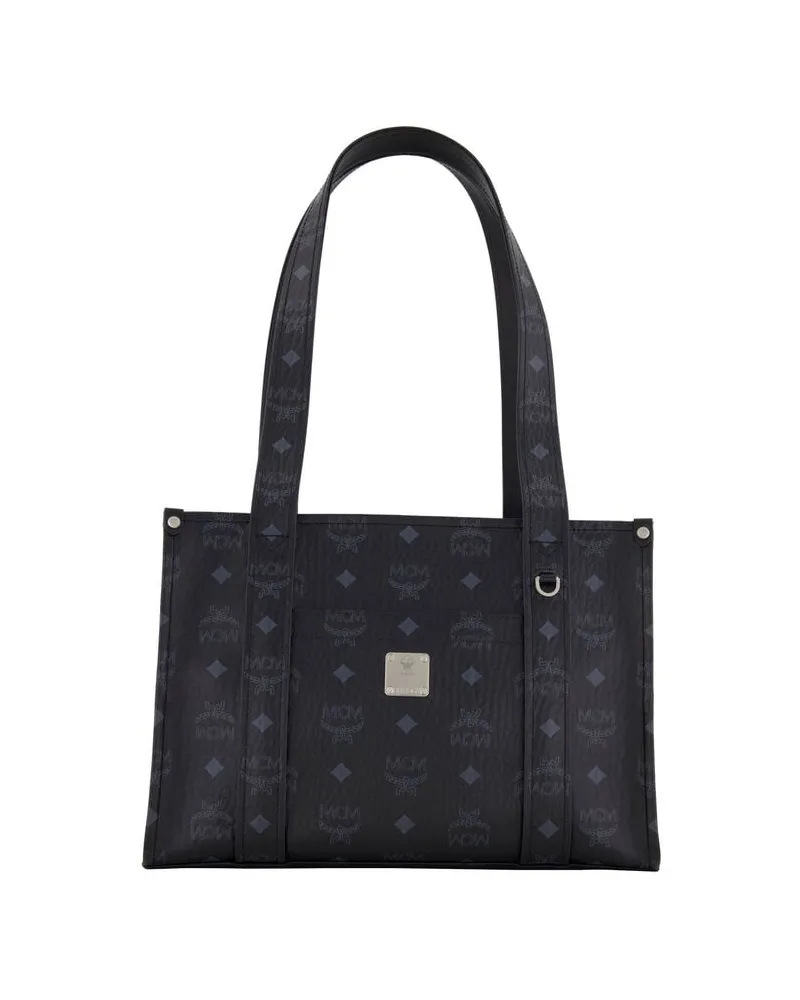 MCM Damen Tasche AREN VI TOTE SMALL Schwarz
