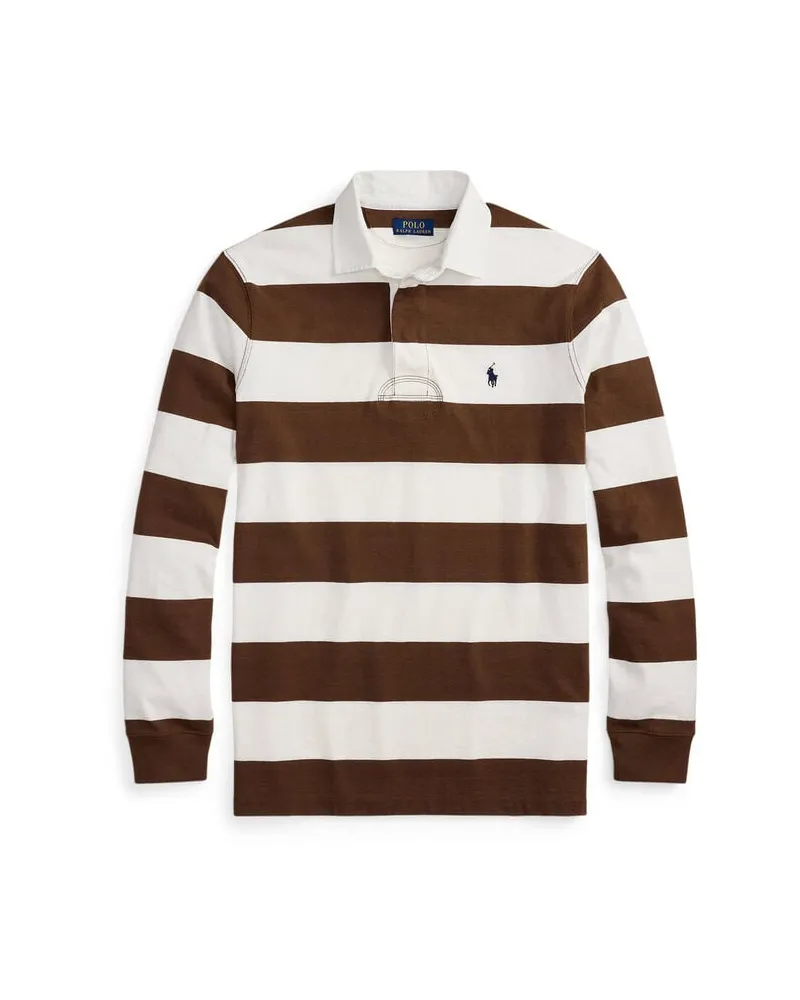 Ralph Lauren Herren Rugbyshirt aus Baumwolle Beige