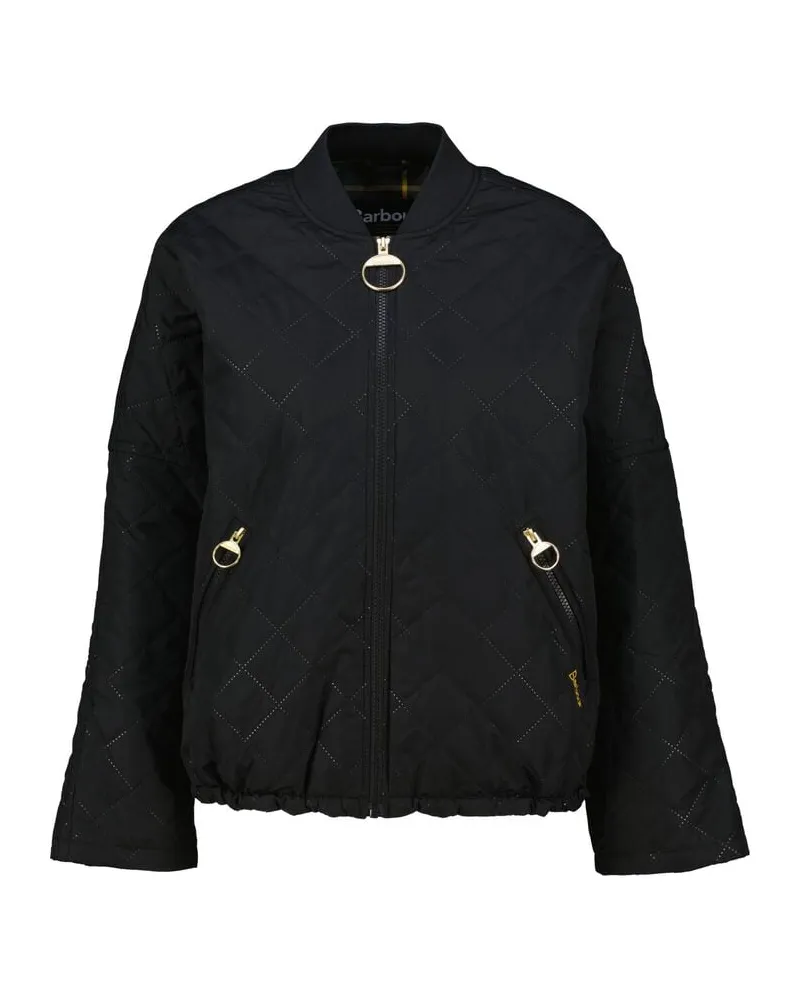 Barbour Damen Blousonjacke EMLYN QUILTED Relaxed Fit Schwarz
