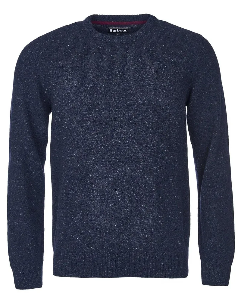 Barbour Herren Strickpullover TISBURY aus Wolle Marine