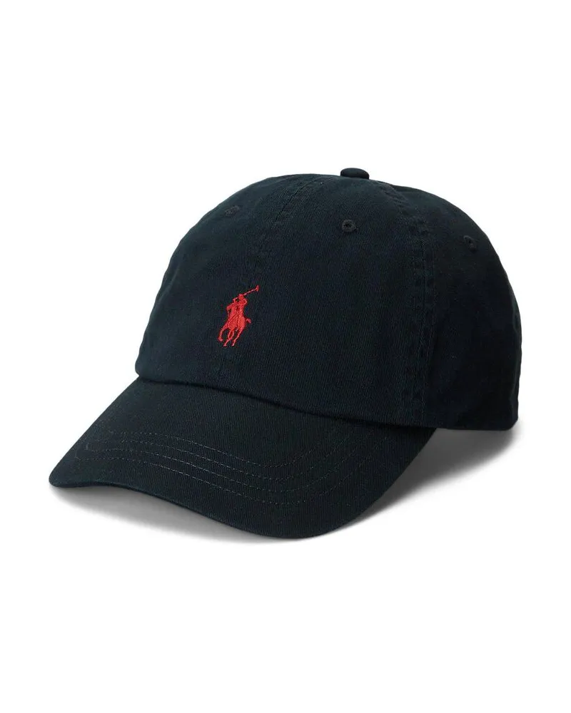 Ralph Lauren Cap aus Baumwolle Black
