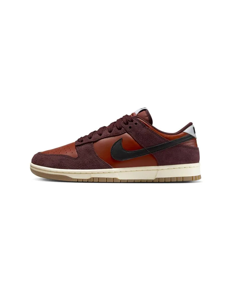 Nike Herren Sneaker aus Leder DUNK LOW RETRO SE Braun