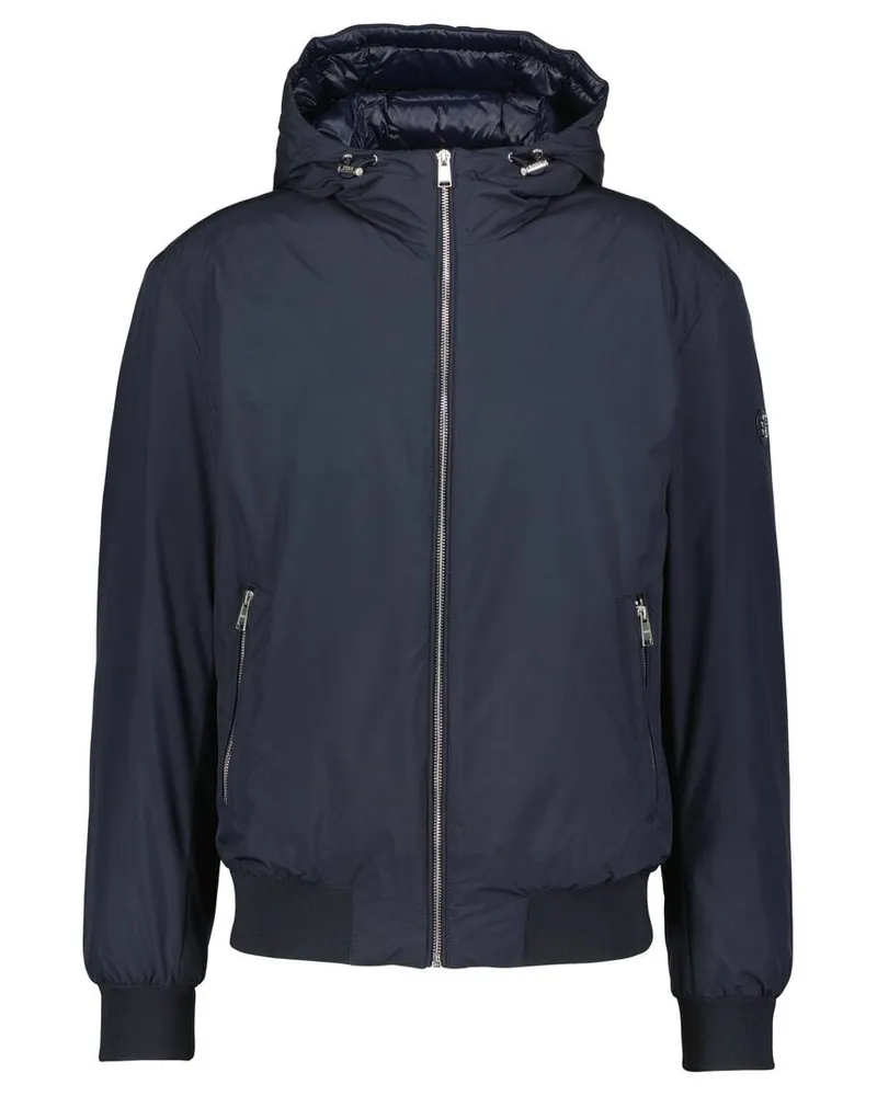HUGO BOSS Herren Daunenjacke mit Kapuze H-DREVOS Marine