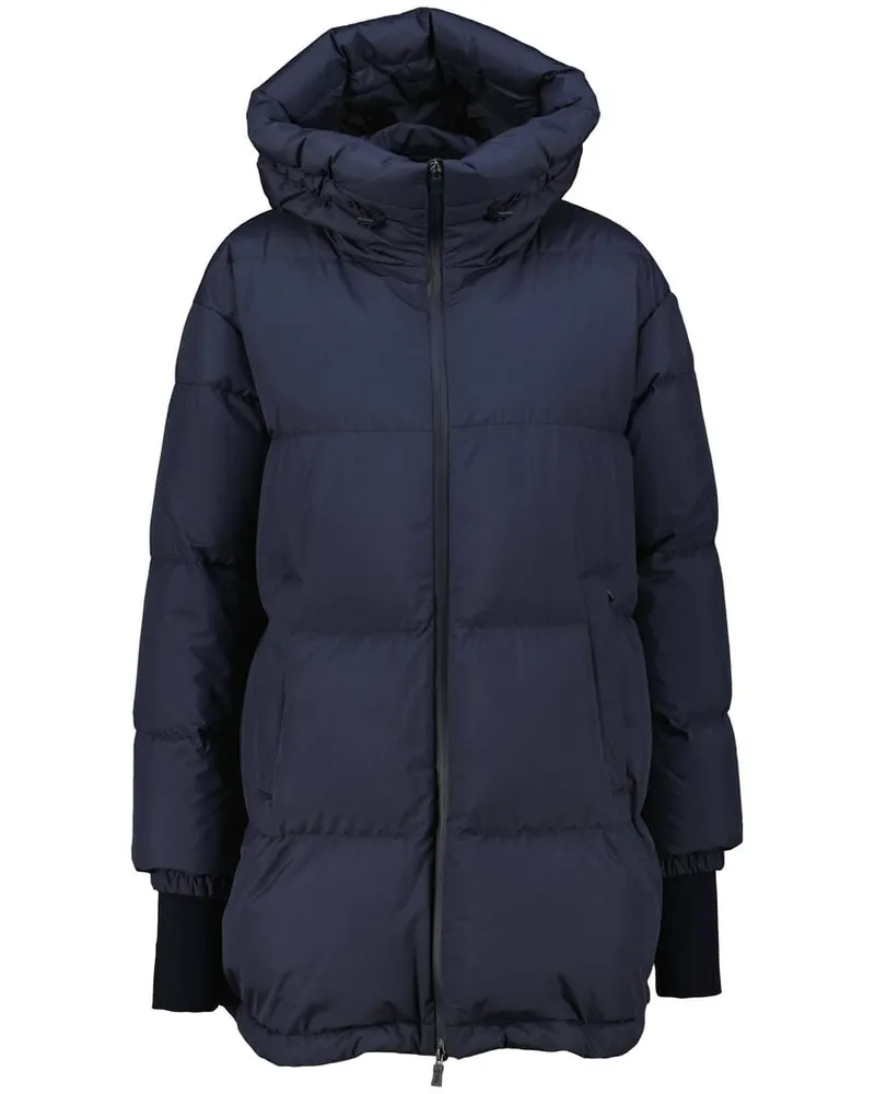 Herno Damen Daunenjacke aus Gore-Tex Infinium Windstopper Marine